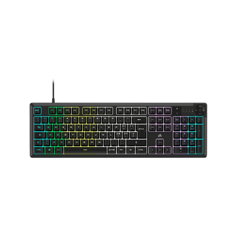 Corsair K55 Core RGB Tastiera a Membrana Cablata