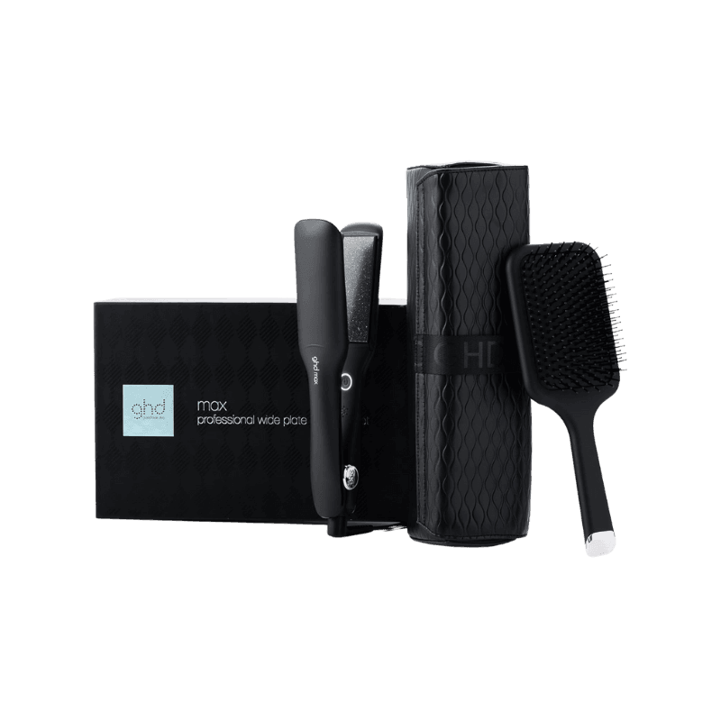 GHD Max Piastra con Lamelle Larghe e Spazzola