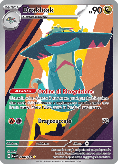 Drakloak 248/217 Rara Illustrazione – Ascesa Eroica – IT