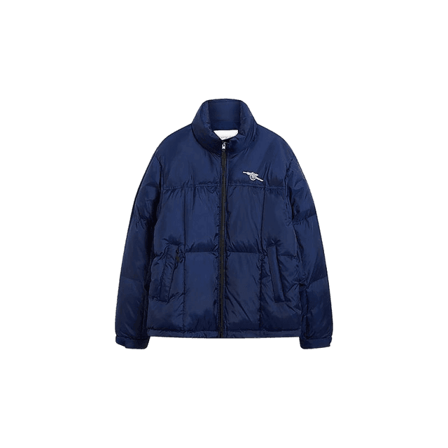 Arsenal Navy Cannon Puffer Jacket