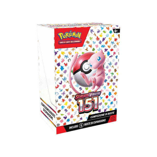 Bundle Scarlatto e Violetto 151 da 6 Bustine con 10 Carte