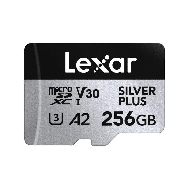 Lexar 256GB Scheda Micro SD Silver Plus