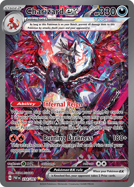 Charizard ex 234/091 Special Illustration Rare – Destino di Paldea
