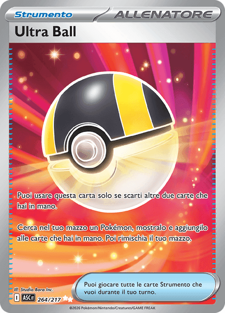 Ultra Ball 264/217 Ultra Rara – Ascesa Eroica – IT