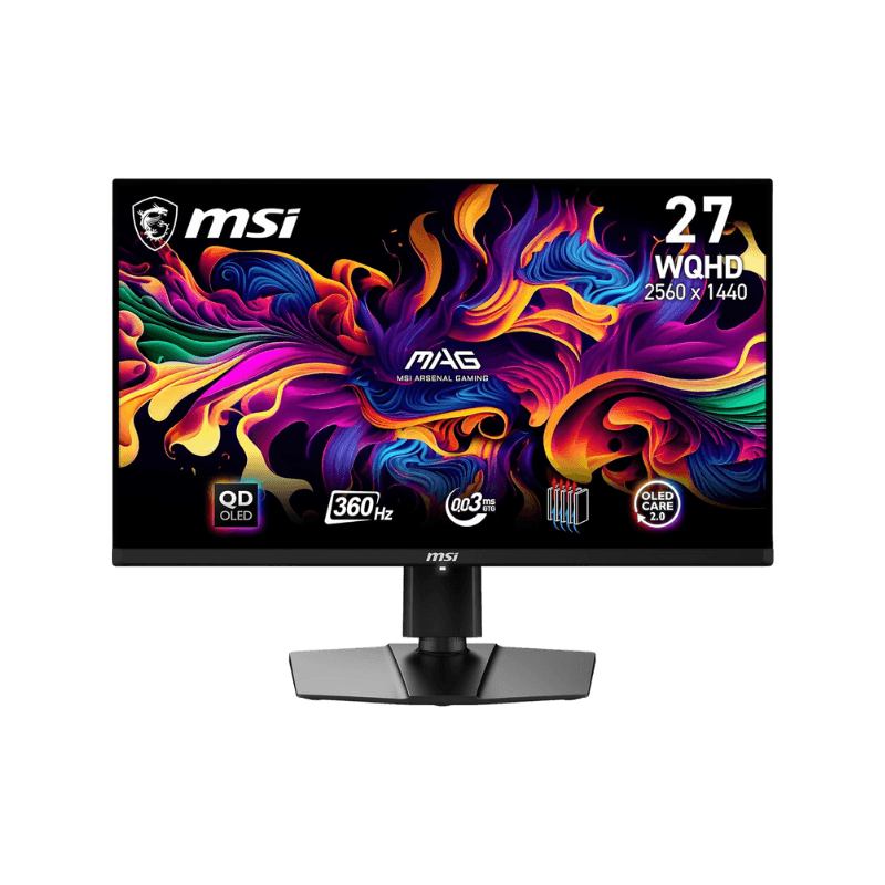 MSI MAG 271QPX Monitor 27" WQHD QD-OLED da 360Hz