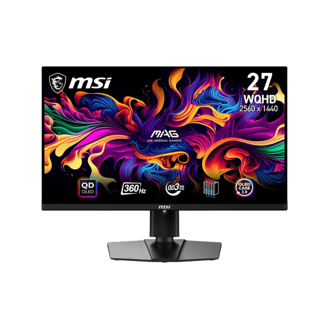 MSI MAG 271QPX Monitor 27" WQHD QD-OLED da 360Hz