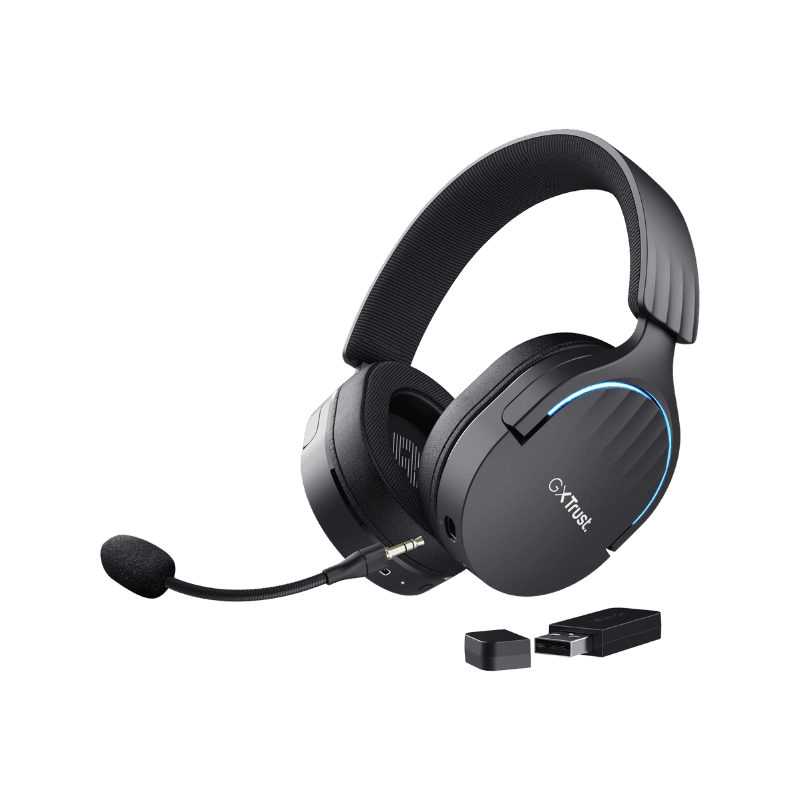 Trust Gaming GXT 491 Fayzo Cuffie Wireless con Audio Surround 7.1