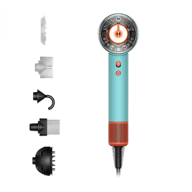 Dyson Supersonic Nural Acquamarina/Tangerine