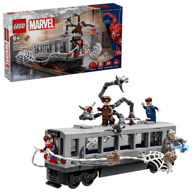 Spider-Man contro Doc Ock: duello sul treno (LEGO 76321)