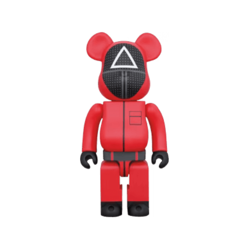 Bearbrick x Squid Game Triangle Guard
