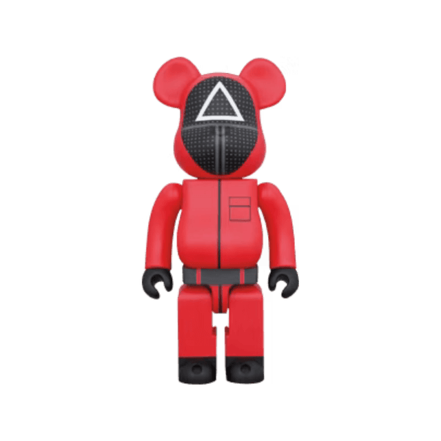 Bearbrick x Squid Game Triangle Guard
