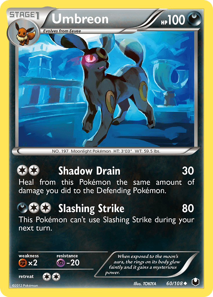 Umbreon 60/108 – Dark Explorers – EN