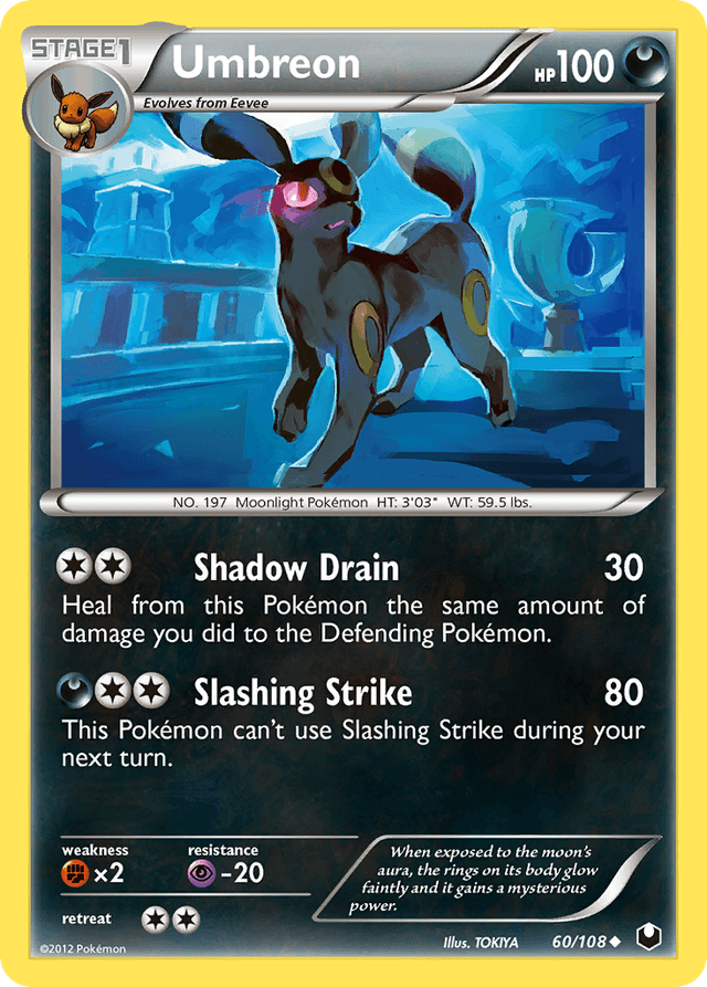 Umbreon 60/108 – Dark Explorers – EN