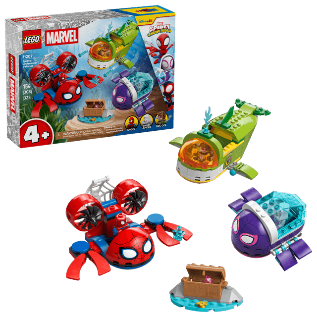 Spidey: Veicoli subacquei (LEGO 11207)
