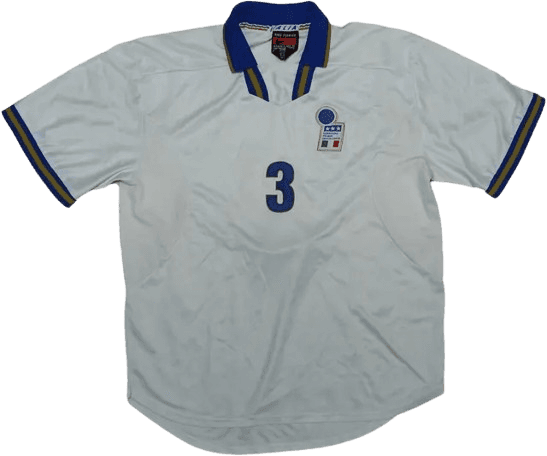 Maglia Italia Maldini match worn Euro 1996