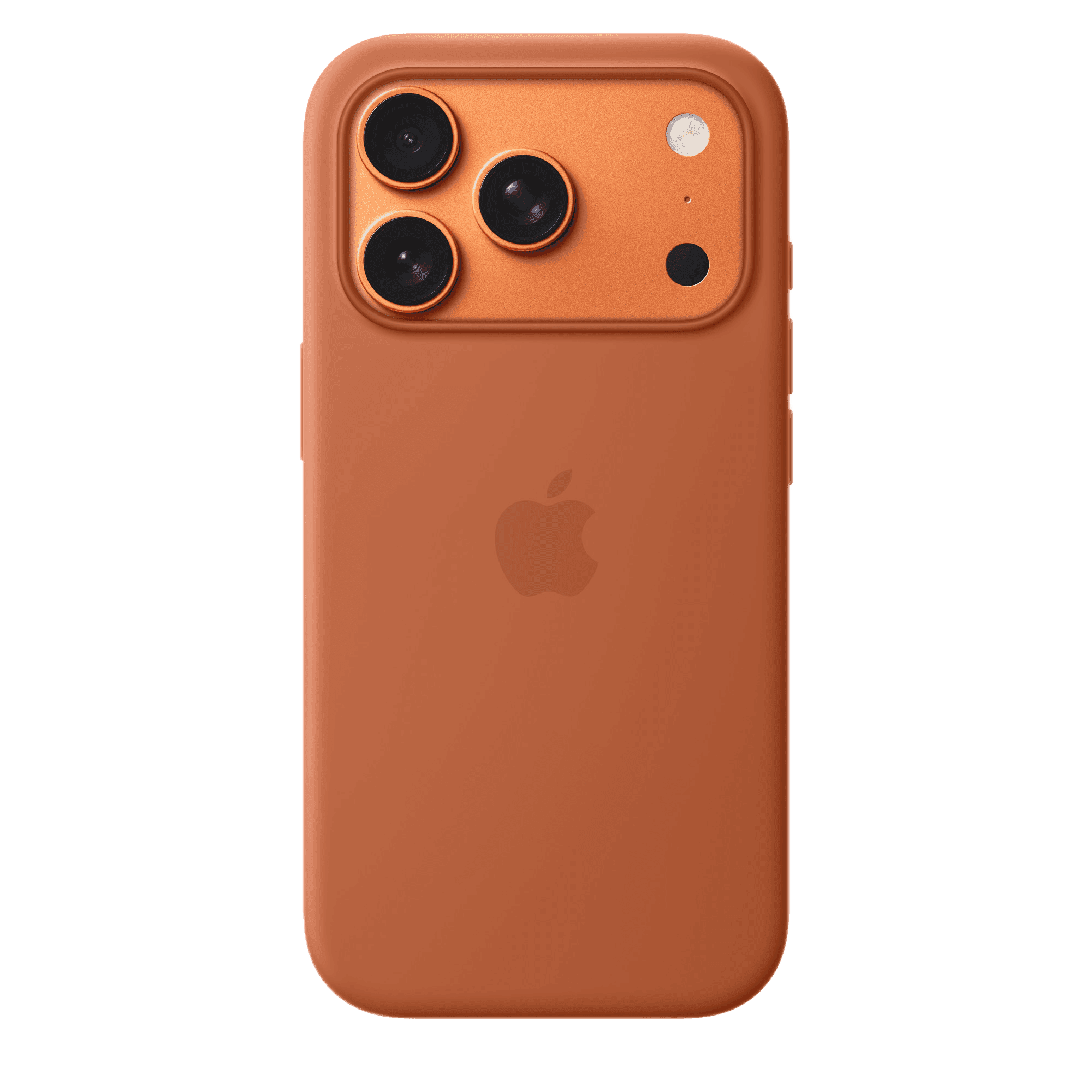 Custodia MagSafe in silicone per iPhone 17 Pro - Terracotta