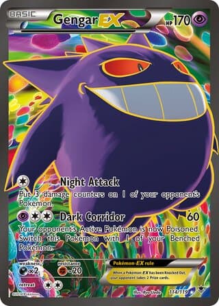 Gengar-EX 114/119 – Phantom Forces
