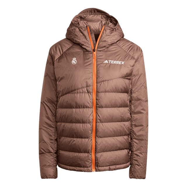 Chaqueta Impermeable Mujer adidas Terrex CLIMAWARM+Marrón