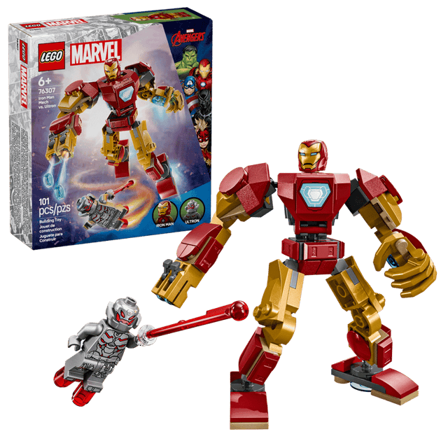 Mech di Iron Man contro Ultron (LEGO 76307)
