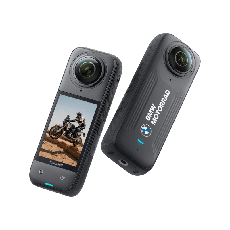 Insta360 X4 BMW Motorrad Edition - Action Cam 360 8K Impermeabile con Video Grandangolari in 4K