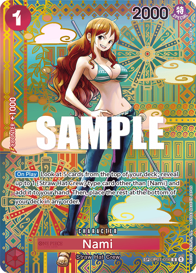 Nami OP01-016 SP – Awakening of the New Era
