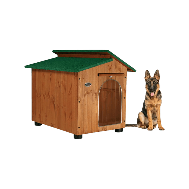 Cuccia in Legno per Cani da Esterno 90 x 110 x 95cm