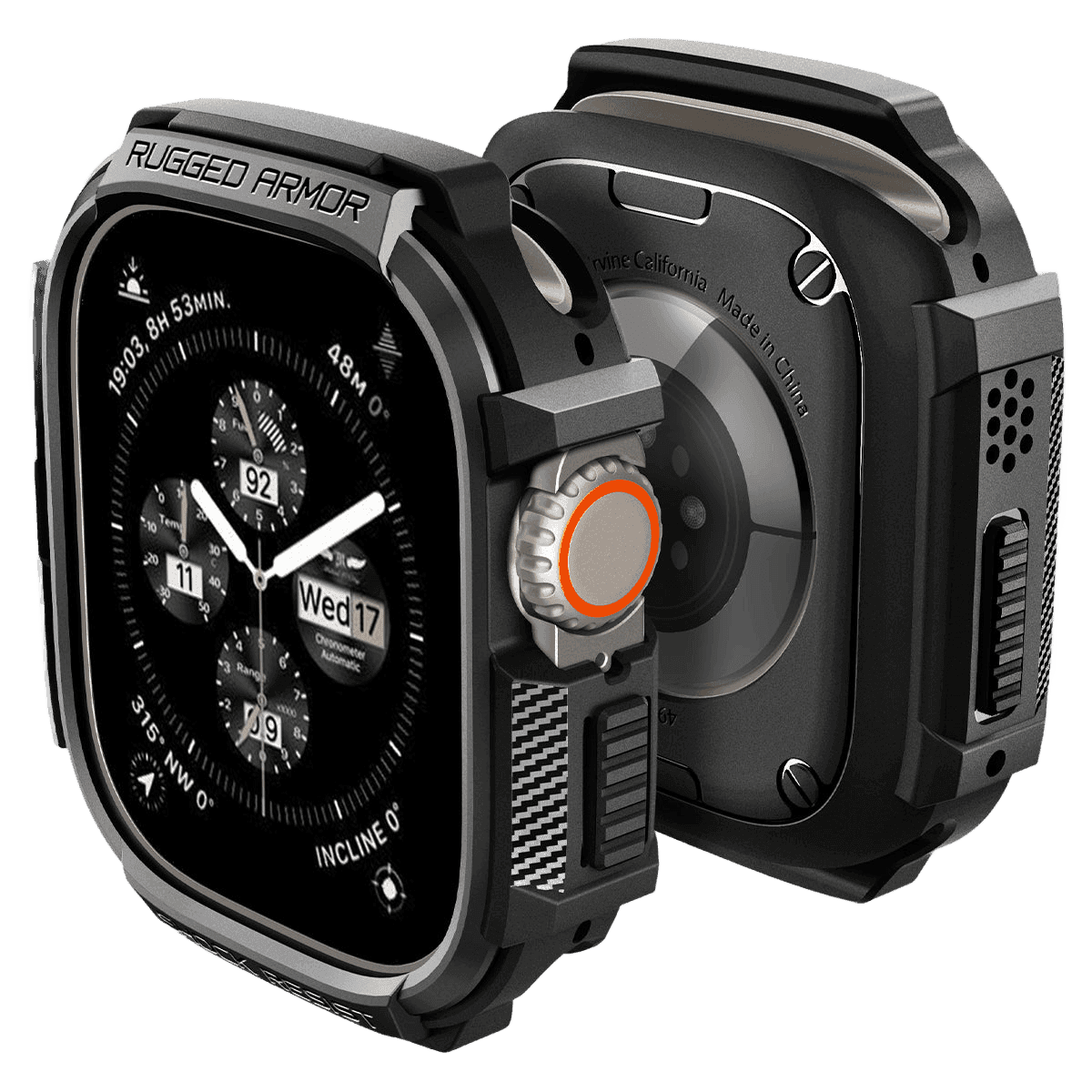 Spigen Rugged Armor per Apple Watch (41/44/45mm)