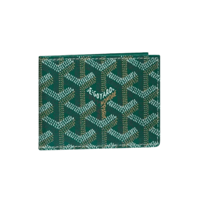 Portacarte Goyard Victorie con Inserto Verde