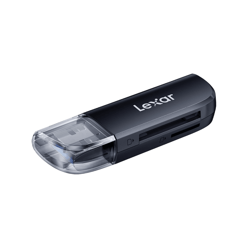 Lexar Lettore USB-A a Doppio Slot per SD/MicroSD/SDHC/SDXC