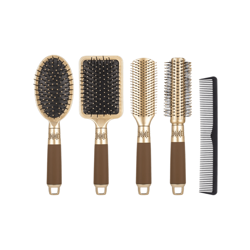 Set di 5 Spazzole per Capelli