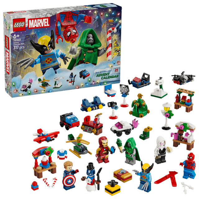 Calendario dell'Avvento 2026 LEGO Marvel (LEGO 76340)