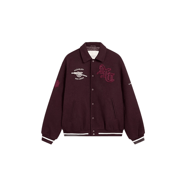 Arsenal Classics Records Varsity Jacket
