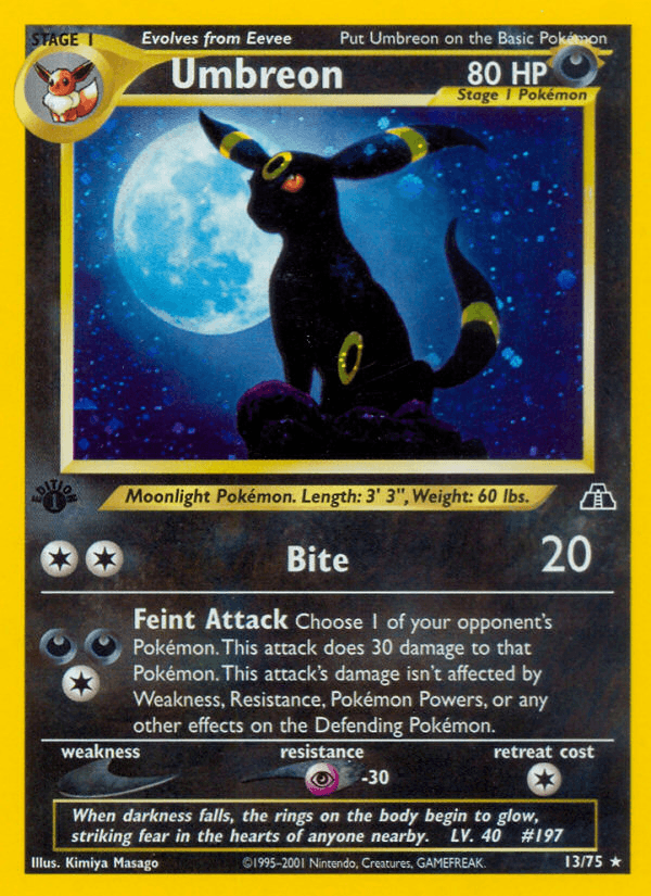 Umbreon 13/75 – Neo Discovery Holo – EN