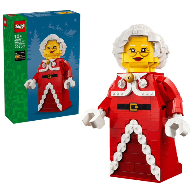 Grande minifigure della Signora Claus (LEGO 40875)