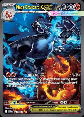Mega Charizard X ex 125/094 Special Illustration Rare – Fiamme Spettrali