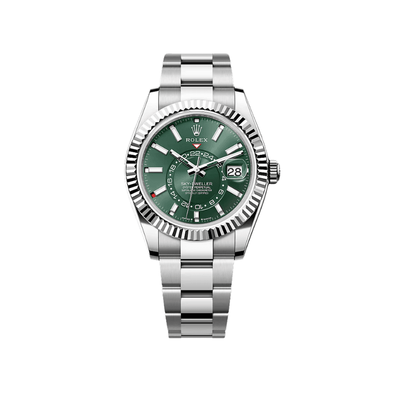 Sky-Dweller in Acciaio Oystersteel e Oro Bianco - Referenza 336934
