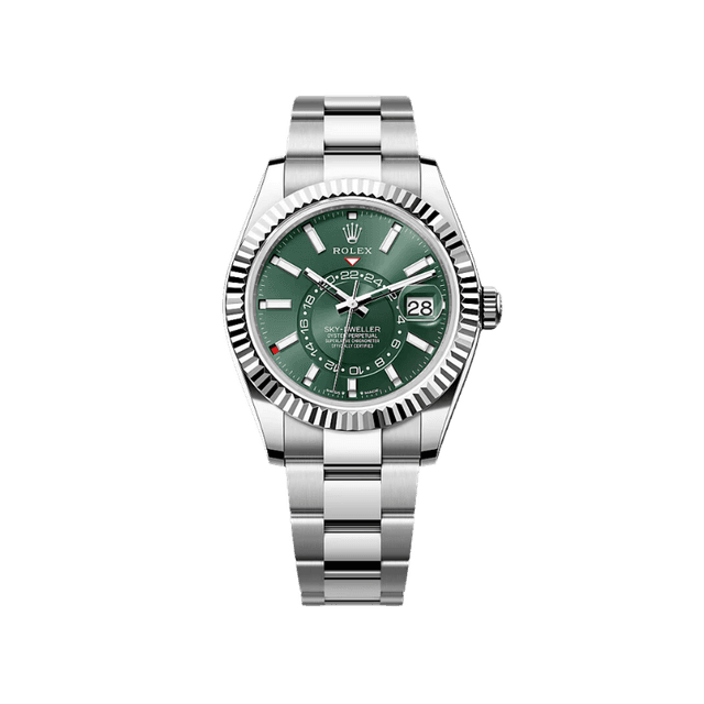 Sky-Dweller in Acciaio Oystersteel e Oro Bianco - Referenza 336934