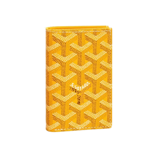 Portacarte Goyard Saint Pierre Giallo
