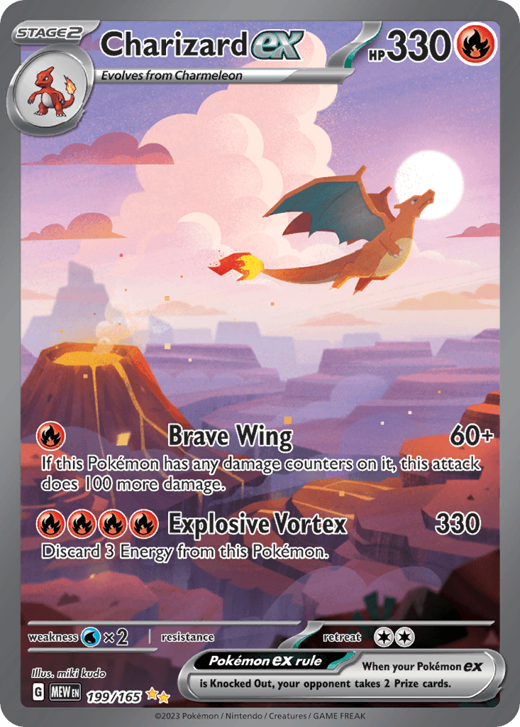 Charizard ex 199/165 – 151