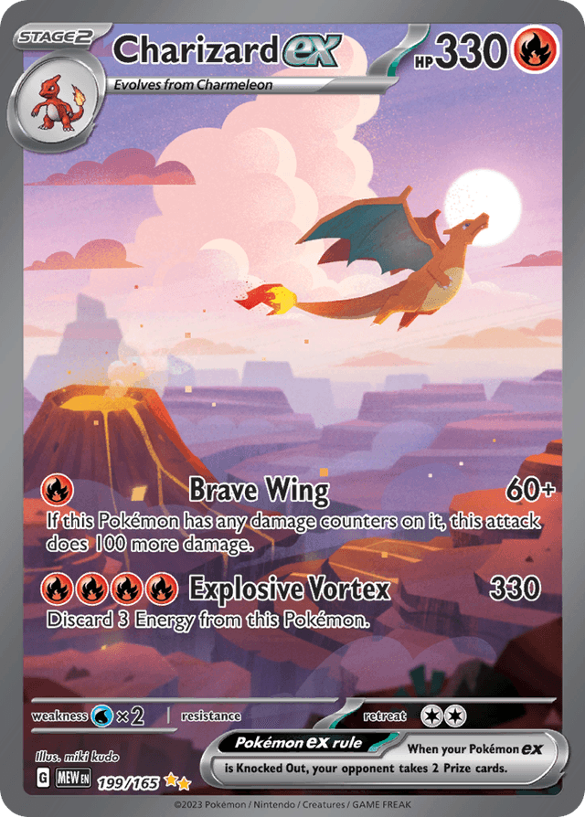 Charizard ex 199/165 – 151