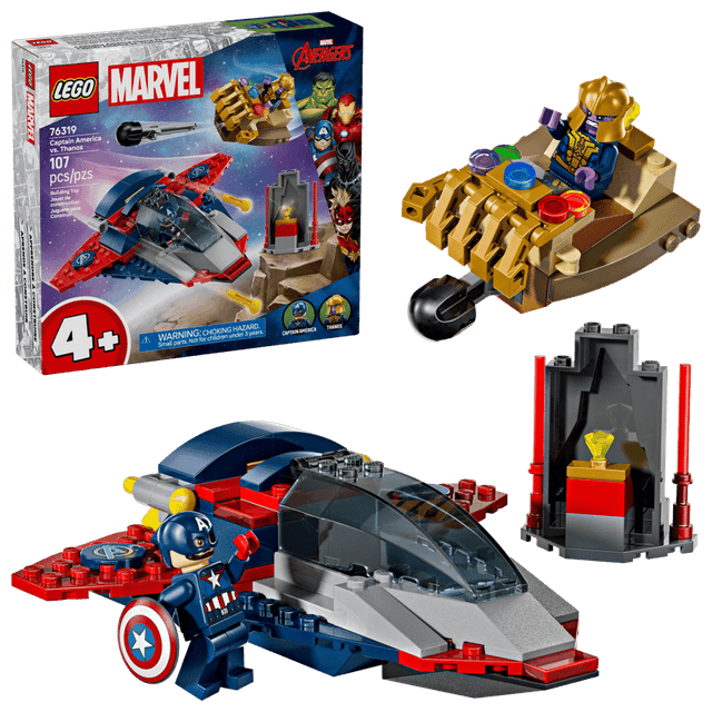 Captain America contro Thanos (LEGO 76319)