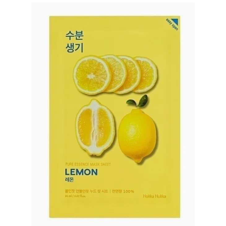 Holika Holika Pure Essence Mask Sheet Lemon 20 ml