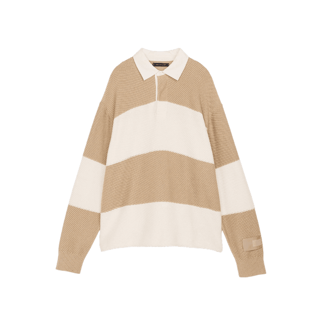 Pullover Rugby con Cashmere