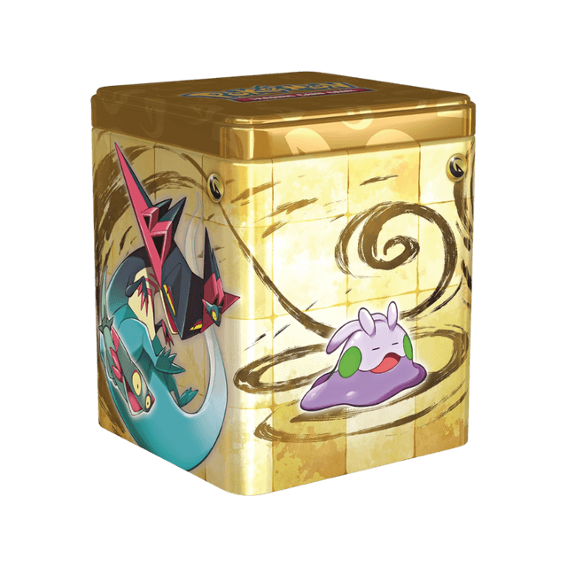Stacking Tin da Collezione Tipo Drago: Dragapult, Sliggo, Drampa e Flapple