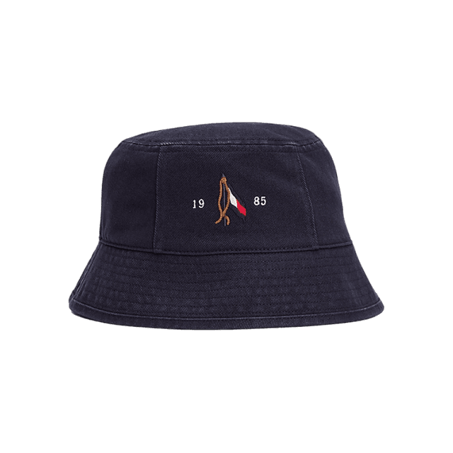 Cappello a Secchiello con Finitura Washed