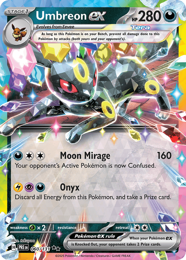 Umbreon ex 060/131 – Prismatic Evolutions – EN