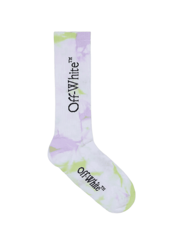 Off-White Tie Dye Mid Socks