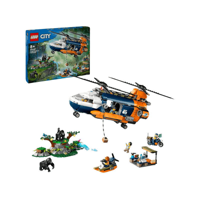 LEGO City Elicottero dell’Esploratore nella Giungla